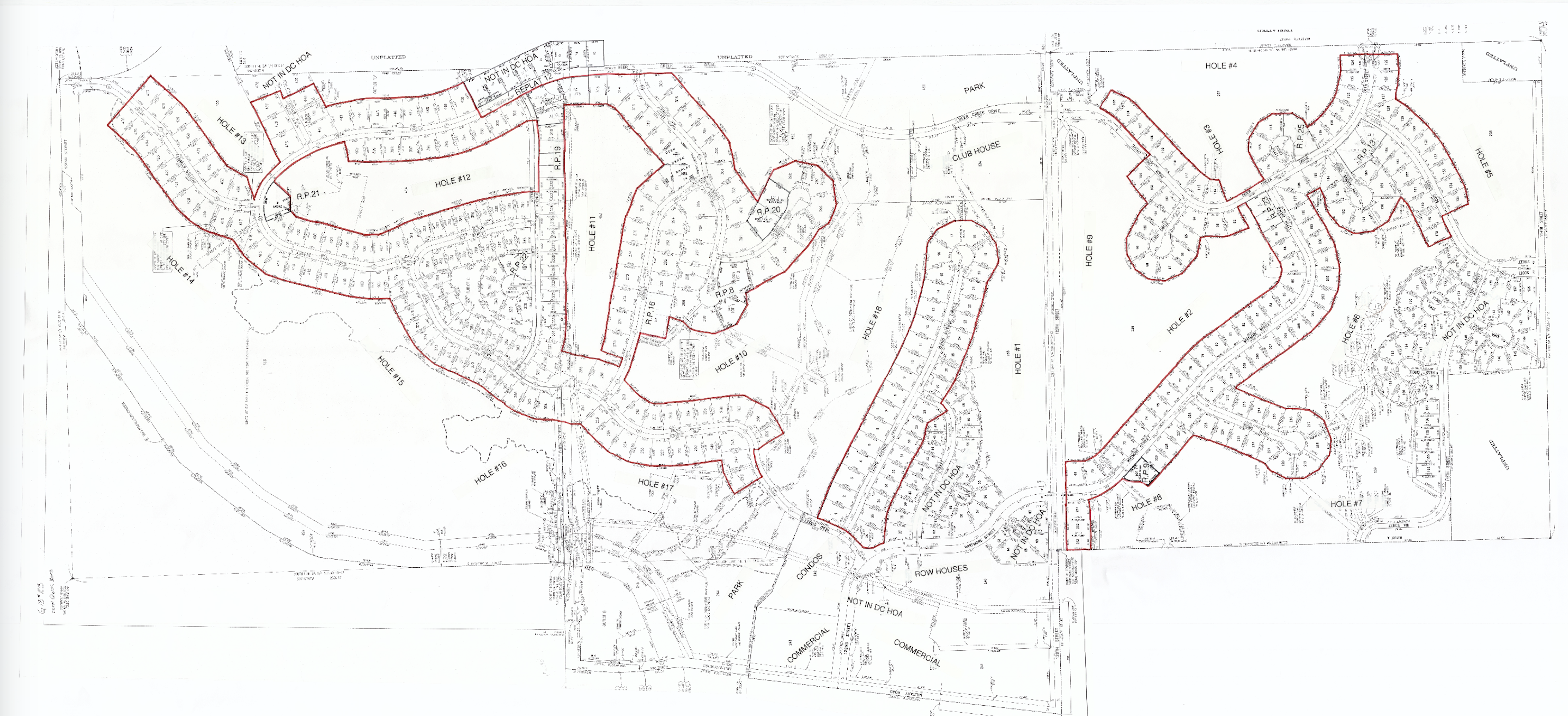 Deer Creek HOA Boundary Exhibit