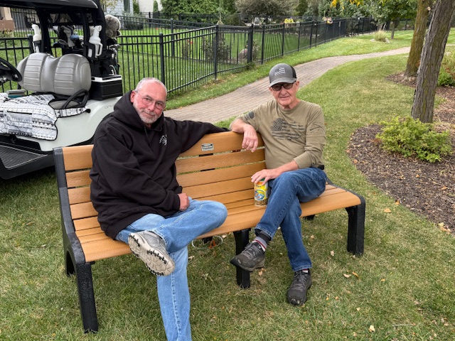 New Park Bench Installed
